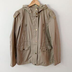Women's Khaki Beige Utility Jacket